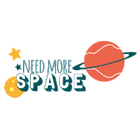 Space Stars Sticker by VISTA college