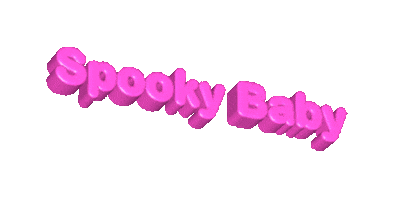 Creepy Cute Pink Sticker by SpoopyDrws