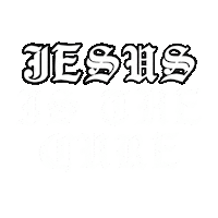 Jesus Is The Cure Sticker by The Cure Church