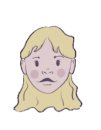 Blushing Sticker
