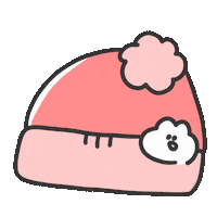 Winter 赤 Sticker by おめがちゃん