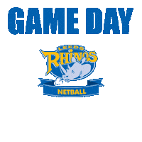Game Day Netball Sticker by Leeds Rhinos
