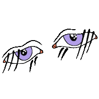 Credit Card Crying Sticker by Polyester Zine