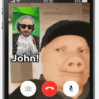 Founding Father Facetime GIF