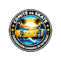 Comitecanariodeskate Sticker by VILL SKATEBOARD