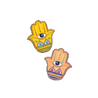 evil eye morocco Sticker