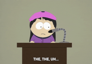 nervous wendy testaburger GIF by South Park 