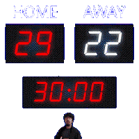 22 Away Sticker