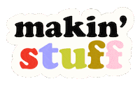 Diy Crochet Sticker
