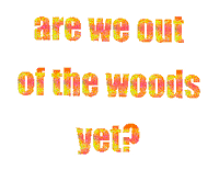 Taylor Swift Are We Out Of The Woods Yet Sticker by Alissandra