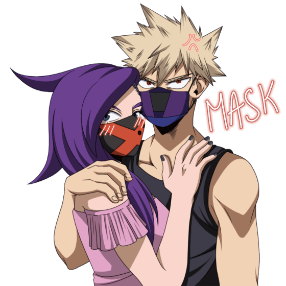 cupajocs giphyupload hana bnha bakugou Sticker