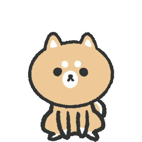 柴犬 無言 Sticker