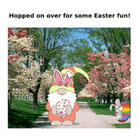 Easter Gnomes GIF