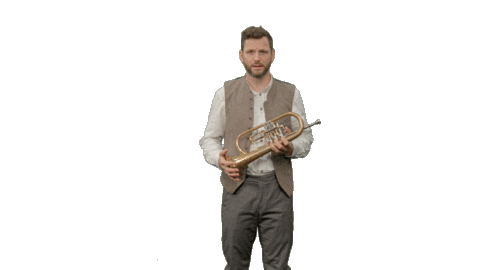 DKEB giphyupload blasmusik huttermusic ernst hutter Sticker