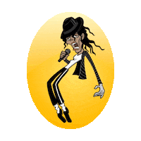 michael jackson STICKER by imoji