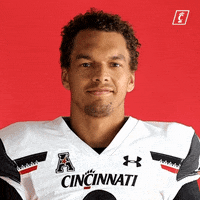 University Of Cincinnati Reaction GIF by Cincinnati Bearcats