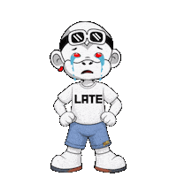 Im Sorry Too Late Sticker by Zhot