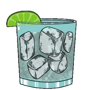 Fiesta Alcohol Sticker