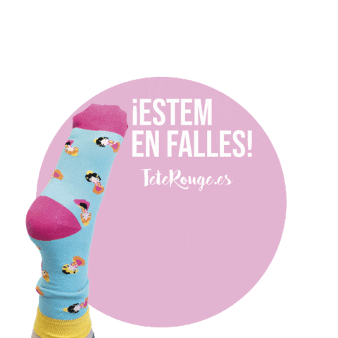 Fiesta Valencia Sticker by Tete Rouge