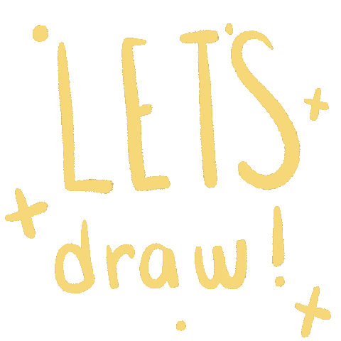 Lets Draw Sticker