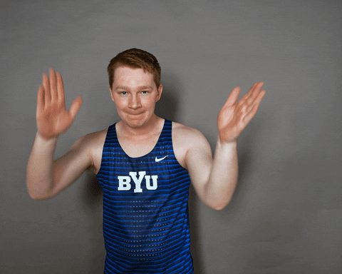 Celebration Clap GIF by BYU Cougars