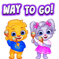 Well Done Good Job Sticker by Lucas and Friends by RV AppStudios