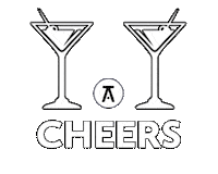 Cheers Elevate Sticker by Elevated Craft