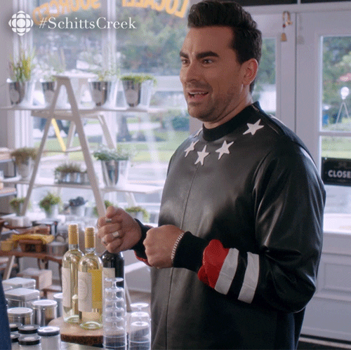 Embarrassed Schitts Creek GIF by CBC