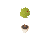 planta decasa Sticker