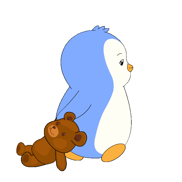 Tired Good Night Sticker by Pudgy Penguins