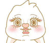 Bunny 蛤 GIF by EVANS艾特兔