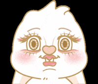 Bunny 蛤 GIF by EVANS艾特兔