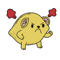 Angry Dog Sticker