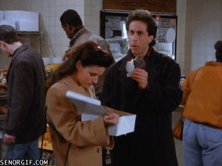 Jerry Seinfeld Cookie GIF