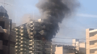 Blaze Tears Through Kawasaki City Apartment Building