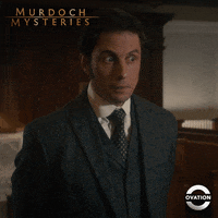 Confused Murdoch Mysteries GIF by Ovation TV