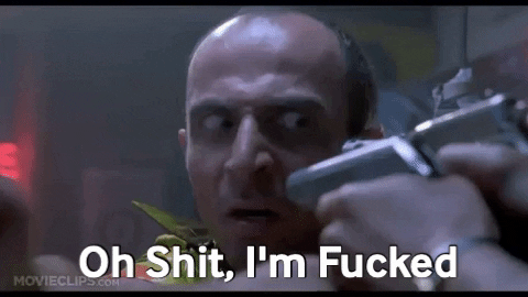 a71168897a584db1a51ce7a9bb5d7472 giphygifmaker shit bad boys GIF