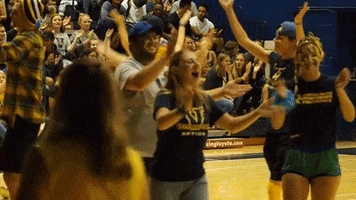 clapping cheering GIF by Laurentian University