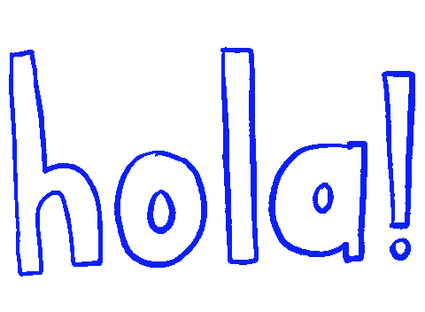 Motion Hello Sticker