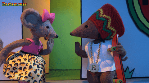 Best Friends Hello GIF by Rastamouse