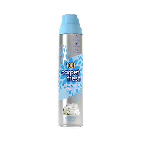 1001CarpetCare flowers fresh clean cleaning Sticker