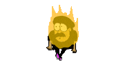 Fire Lil Richie Sticker by deladeso