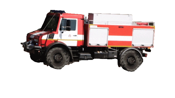Mercedes_Benz_Unimog giphyupload travel truck construction Sticker