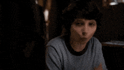 strangerthings season 1 stranger things mike finn wolfhard GIF