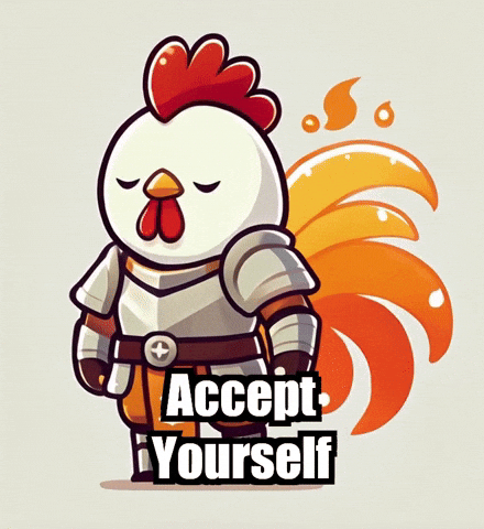 Peace Accept Yourself GIF by Zorooster