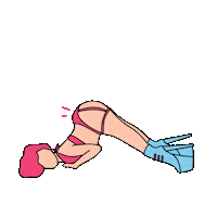 thebrassbarre twerk booty pole pole dance Sticker