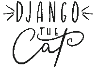 Cat Lettering Sticker