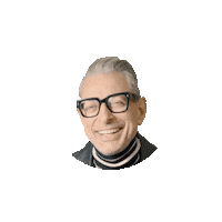 Jeff Goldblum Sticker by Deezer