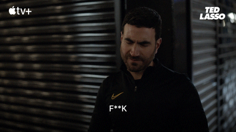 F Word Ted Lasso GIF by Apple TV+