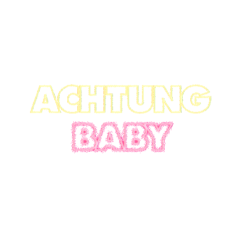Achtung Baby Sphere Sticker by U2